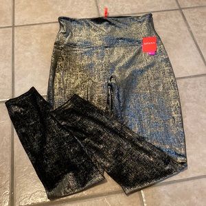 Velvet Shine Spanx leggings